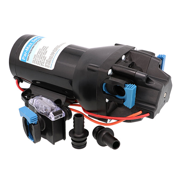 Jabsco Par-Max HD4 Heavy Duty Water Pressure Pump - 24V - 4 GPM - 60 PSI [Q402J-118S-3A] - Image 1