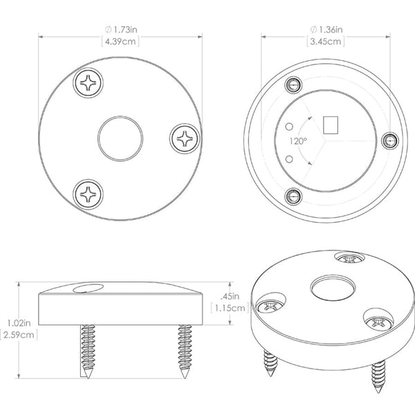 Lumitec Anywhere - LED Utility Light - Spectrum RGBW, Brushed [101037] - Image 4