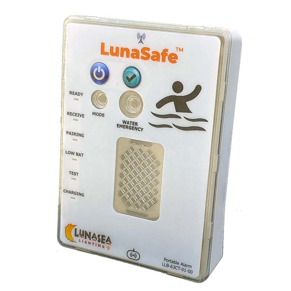 Lunasea Controller f/Audible Alarm Receiver w/Strobe Qi Rechargeable [LLB-63CT-01-00] - Image 1