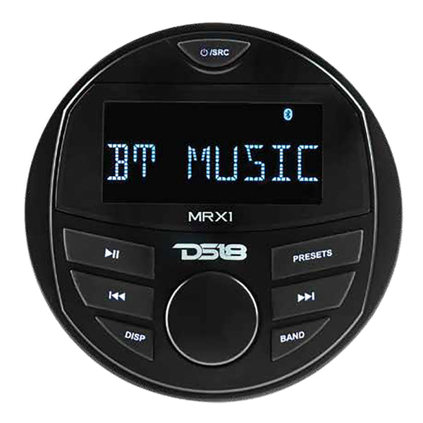 DS18 Marine Stereo w/AM/FM/BT- 1 Zone [MRX1] - Image 1