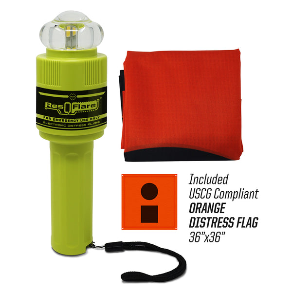 ACR ResQFlare Electronic Flare  Flag 3966