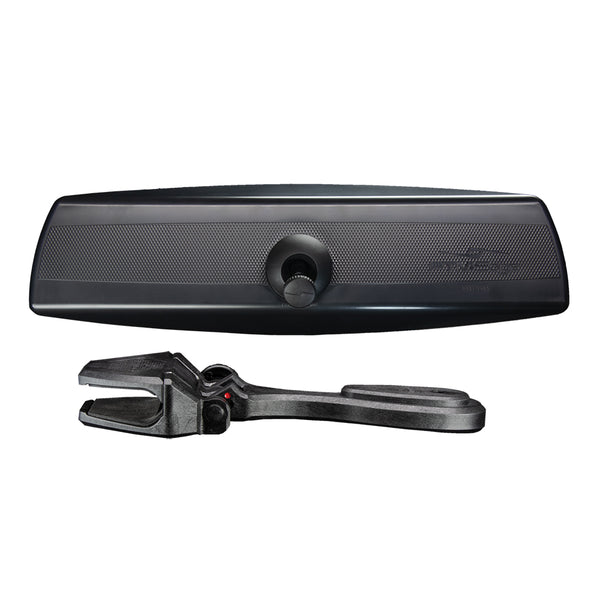 PTM Watersports Mirror/Bracket Kit w/VR-140 PRO Mirror  CFR-200 (Black) [P12848-250] - Image 1