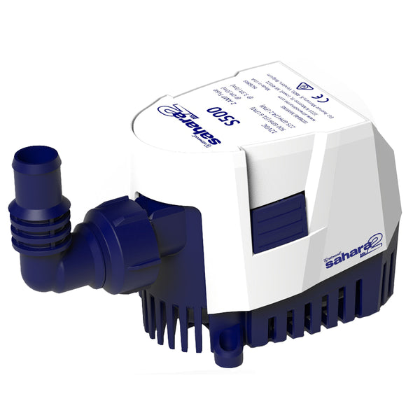 Attwood Sahara MK2 S500 Bilge Pump 500 GPH - 12V - Automatic [5505-7] - Image 1
