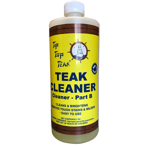 Tip Top Teak Cleaner Part B - Quart [TC862] - Image 1