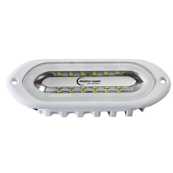 Shadow-Caster SCM-SL Series Flush Mount Spreader Light - White Housing - White [SCM-SLF-GW-WH] - Image 1