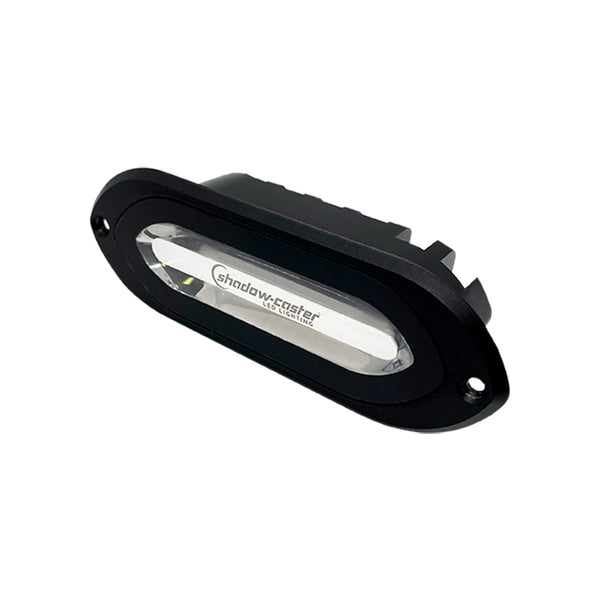 Shadow-Caster SCM-SL Series Flush Mount Spreader Light -Black Housing - Full-Color [SCM-SLF-CC-BK] - Image 1