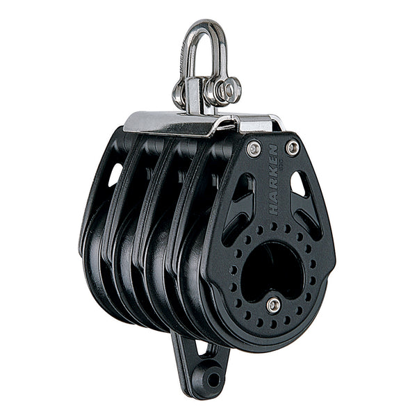Harken 57mm Quad Block Swivel, Center Becket [HSB380] - Image 1