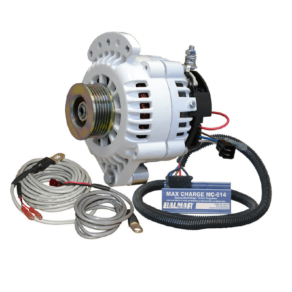 Balmar 621 Series 120A Kit w/MC-618 Regulator, T-Sensor, K6 Pulley, Single Foot  Mounting Hardware [621-VUP-MC-120-K6] - Image 1