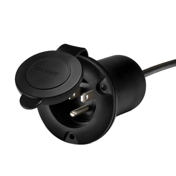 Guest AC Universal Plug Holder - Black [150PHB] - Image 1