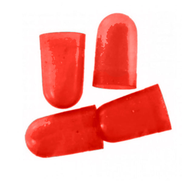 VDO Light Diffuser f/Type D Peanut Bulb - Red - 4 Pack [600-859] - Image 1