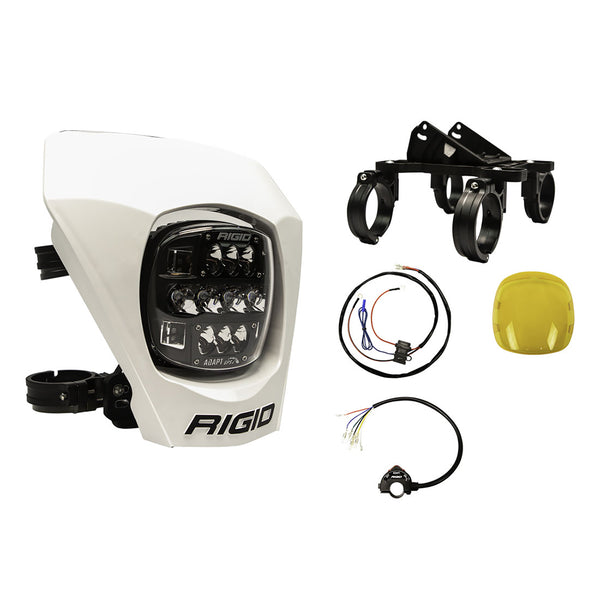 RIGID Industries Adapt XE Extreme Enduro LED Moto Kit - White [300417] - Image 1