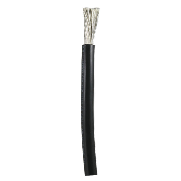 Ancor Tinned Copper Battery Cable, 3/0 AWG (81mm2) - Black - Sold By The Foot [1180-FT] - Image 1