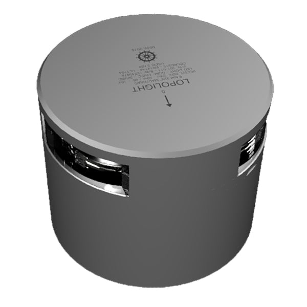 Lopolight Series 301-011KL - Masthead Light - 5NM - Horizontal Mount - White - Silver Housing [301-011KL] - Image 1