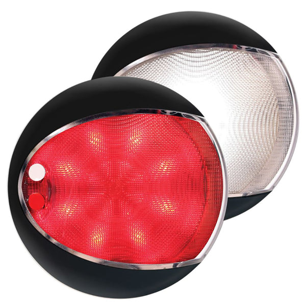 Hella Marine EuroLED 130 Touch - White/Red - Black Shroud [959950111] - Image 1