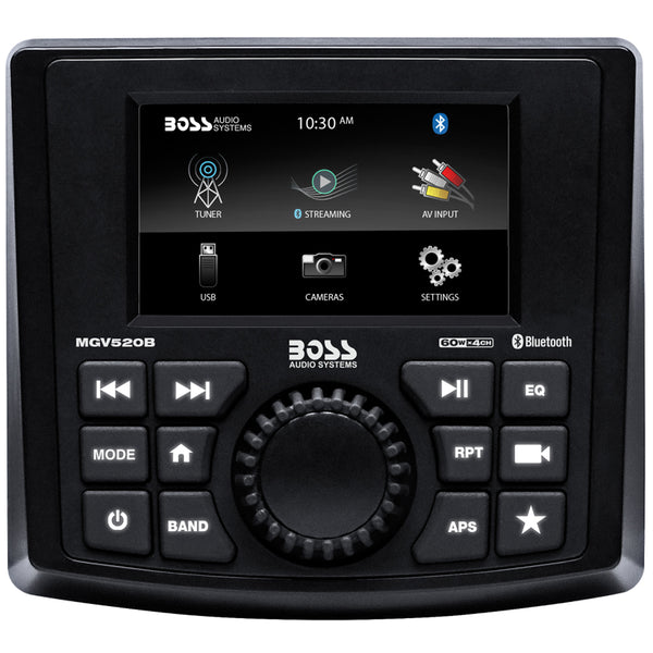 Boss Audio MGV520B Marine Stereo w/AM/FM/BT/USB/Rear Camera [MGV520B] - Image 1