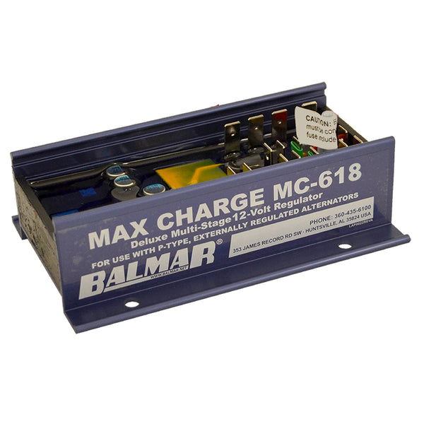 Balmar Max Charge MC618 Multi-Stage Regulator w/o Harness - 12V [MC-618] - Image 1