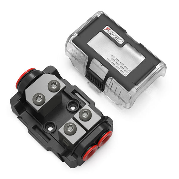 T-Spec VFDB2 MANL 2 Position Distribution Block w/Cover [VFDB2] - Image 1