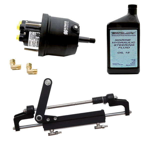 Uflex HYCO 1.1 Front Mount OB System up to 175HP - Includes UP20 FM Helm, 2qts of Oil, UC95-OBF Cylinder [HYCO 1.1] - Image 1