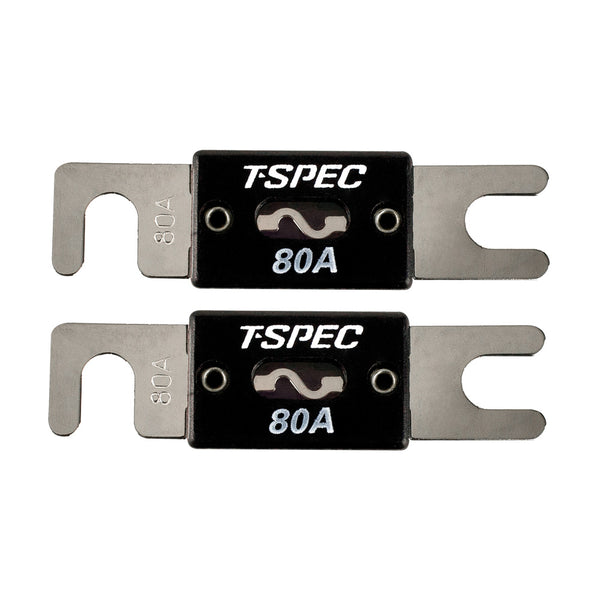 T-Spec V8 Series 80 AMP ANL Fuse - 2 Pack [V8-ANL80] - Image 1