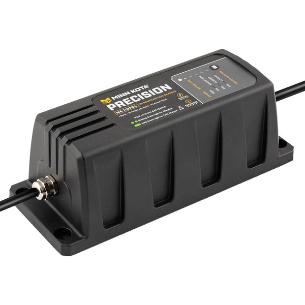 Minn Kota On-Board Precision Charger MK-110 PCL 1 Bank x 10 AMP LI Optimized Charger [1831101] - Image 1
