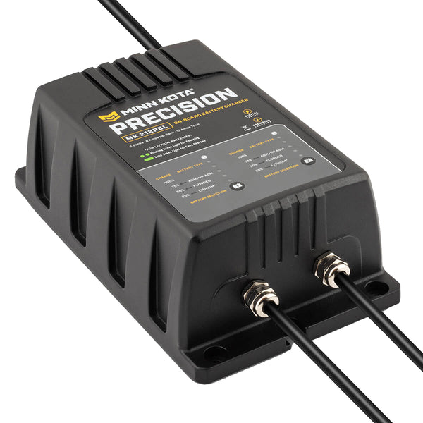 Minn Kota On-Board Precision Charger MK-212 PCL 2 Bank x 6 AMP LI Optimized Charger [1832121] - Image 1