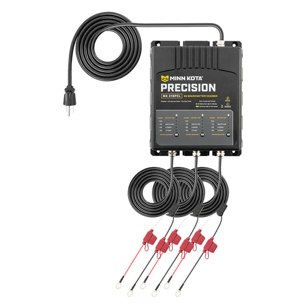 Minn Kota On-Board Precision Charger MK-318 PCL 3 Bank x 6 AMP LI Optimized Charger [1833181] - Image 4