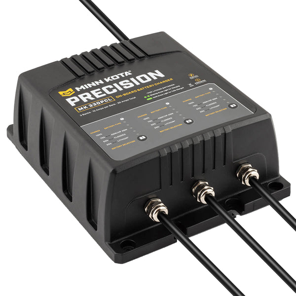 Minn Kota On-Board Precision Charger MK-330 PCL 3 Bank x 10 AMP LI Optimized Charger [1833301] - Image 1