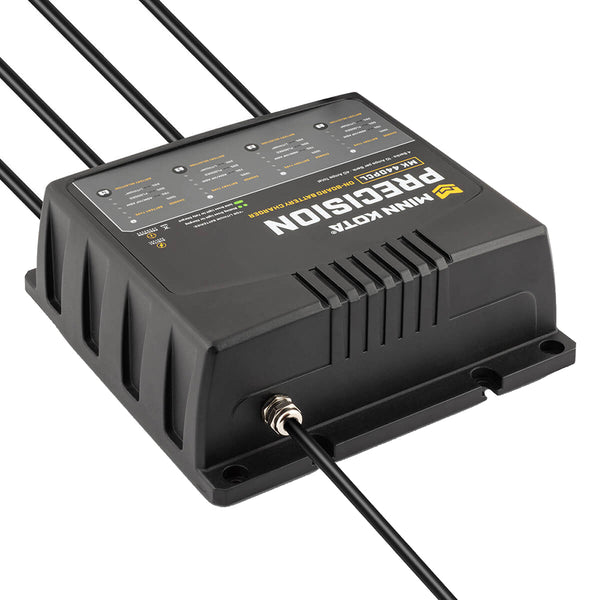 Minn Kota On-Board Precision Charger MK-440 PCL 4 Bank x 10 AMP LI Optimized Charger [1834401] - Image 2
