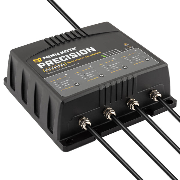 Minn Kota On-Board Precision Charger MK-440 PCL 4 Bank x 10 AMP LI Optimized Charger [1834401] - Image 1