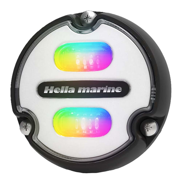 Hella Marine Apelo A1 RGB Underwater Light - 1800 Lumens - Black Housing - White Lens [016146-011] - Image 1