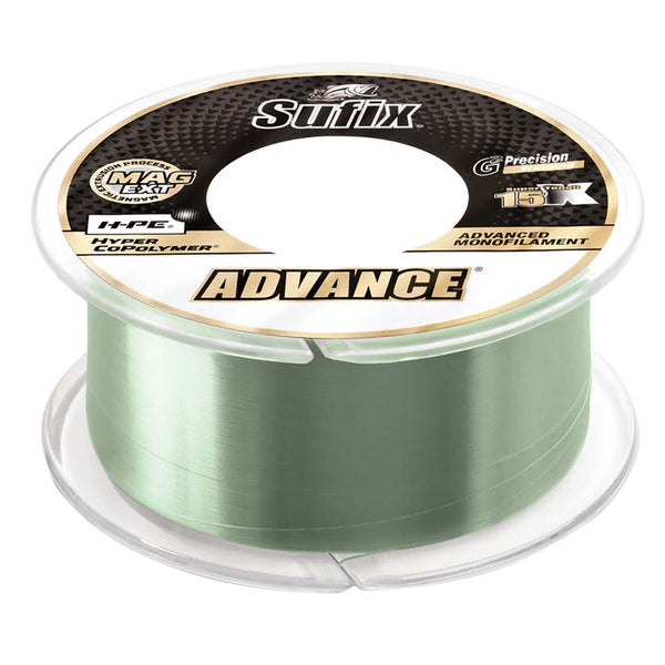 Sufix Advance Monofilament - 20lb - Low-Vis Green - 330 yds [604-120G] - Image 1