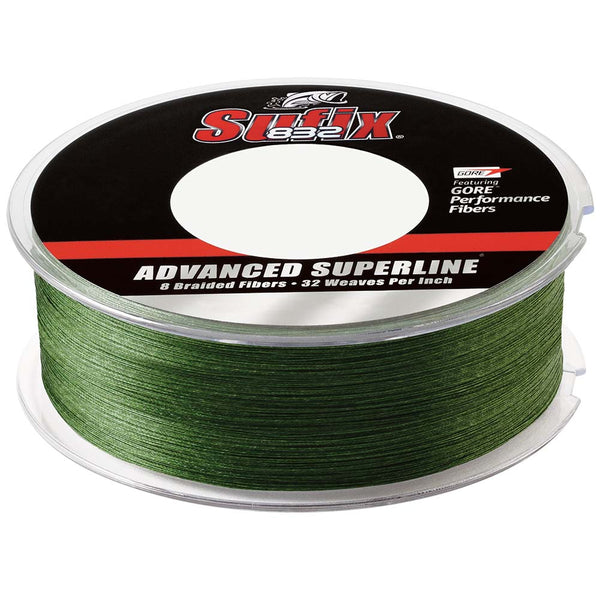 Sufix 832 Advanced Superline Braid - 6lb - Low-Vis Green - 600 yds [660-206G] - Image 1
