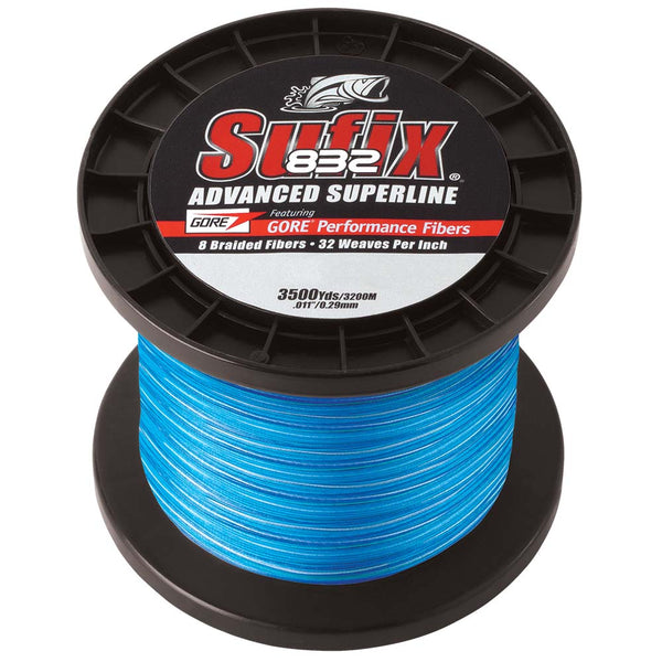 Sufix 832 Advanced Superline Braid - 20lb - Coastal Camo - 3500 yds [660-420CC] - Image 1