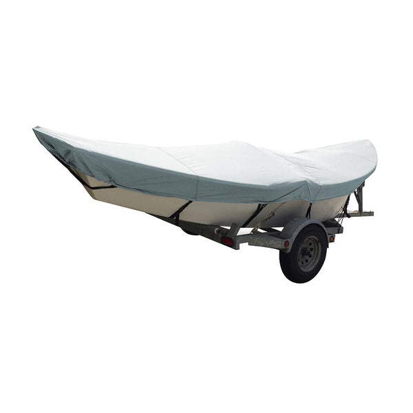 Carver Poly-Flex II Styled-to-Fit Boat Cover f/16 Drift Boats - Grey [74300F-10] - Image 1