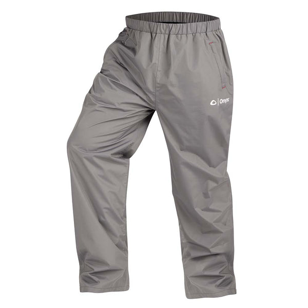 Onyx Essential Rain Pant - Large - Grey [503000-701-040-22] - Image 1