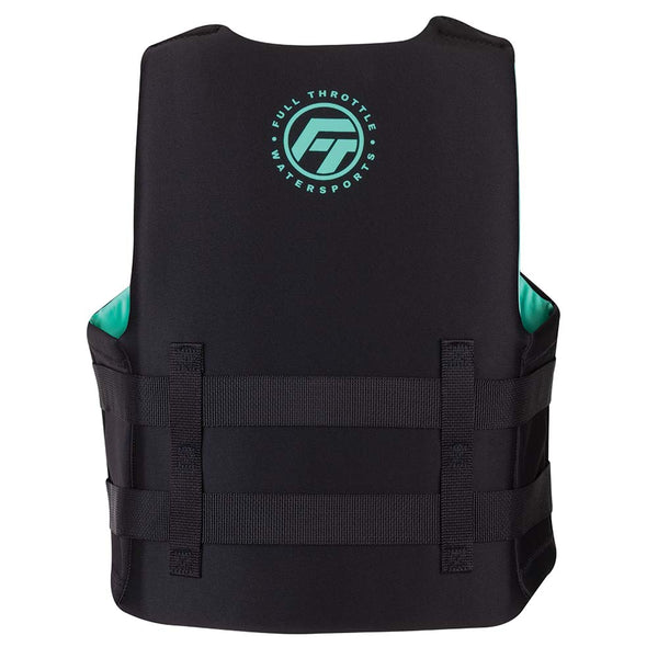 Full Throttle Adult Rapid-Dry Life Jacket - S/M - Aqua/Black [142100-505-030-22] - Image 2