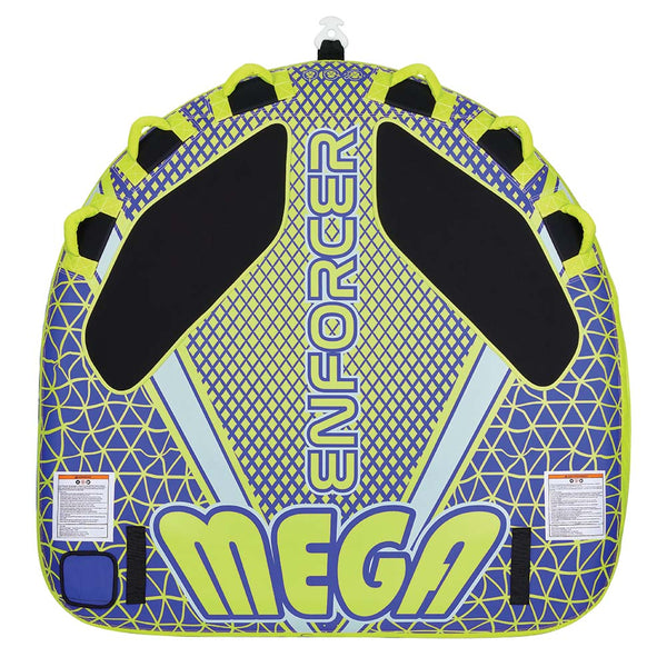 Full Throttle Mega Enforcer Towable Tube - 3 Rider - Yellow [302200-300-003-21] - Image 1
