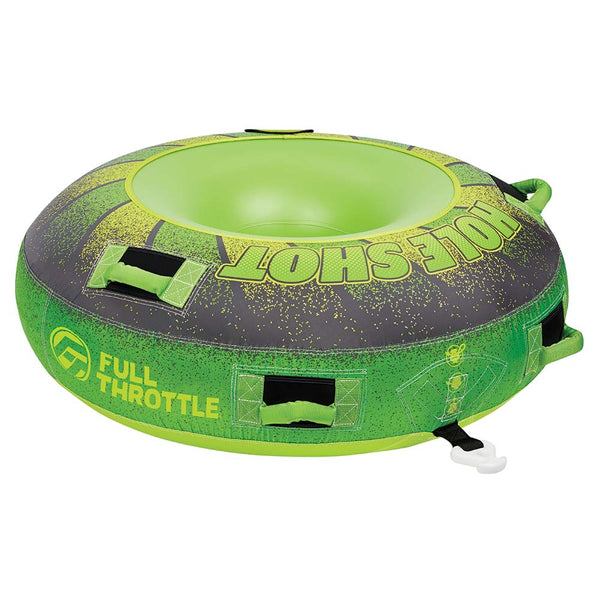 Full Throttle Hole Shot Towable Tube - 1 Rider - Green [302000-400-001-21] - Image 2