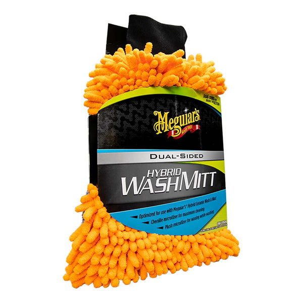 Meguiars Hybrid Wash Mitt - Extremely Plush Microfiber Wash Mitt f/Gently Waxing While Washing [X210200] - Image 1