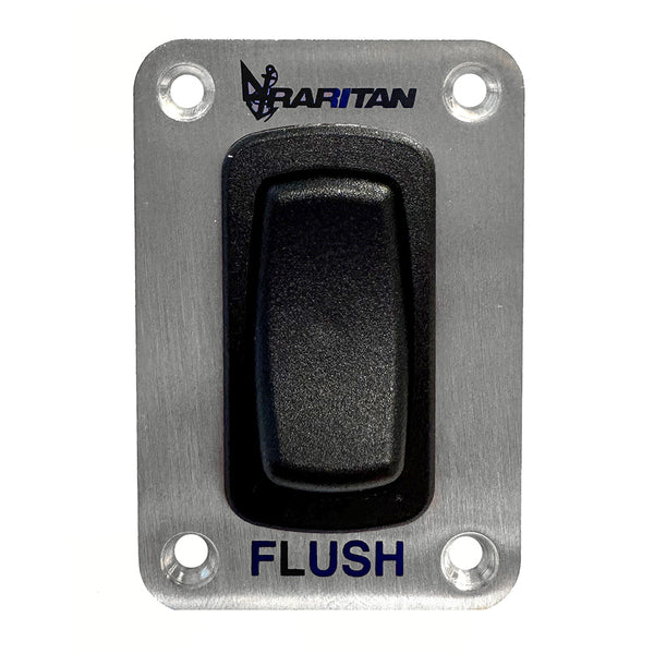 Raritan Momentary Flush Switch w/Stainless Steel Faceplate [PRS] - Image 1