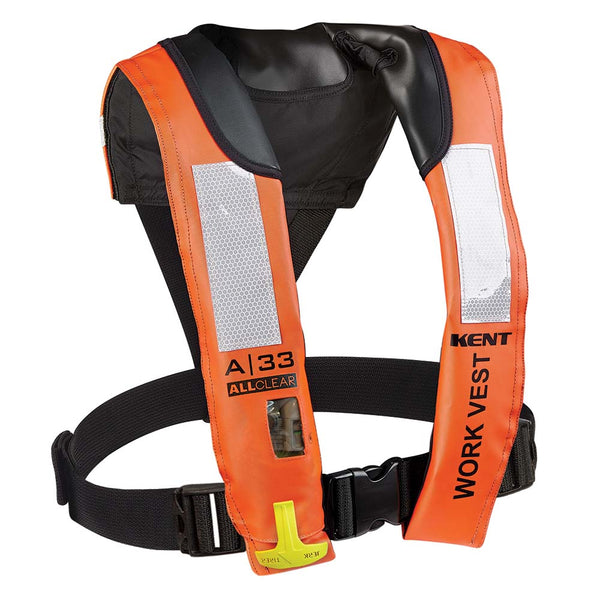 Kent A-33 All Clear Auto Inflatable Work Vest [134402-200-004-21] - Image 1