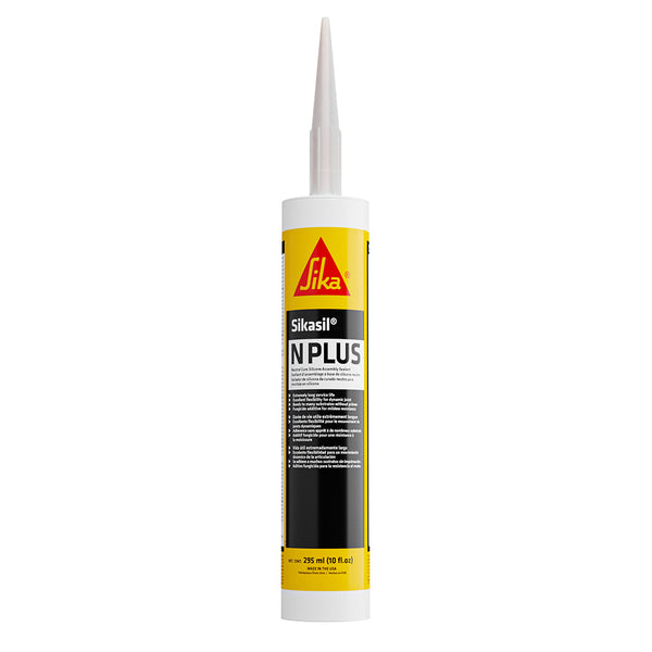 Sika Sikasil-N Plus White 10oz w/Nozzle [432029] - Image 1