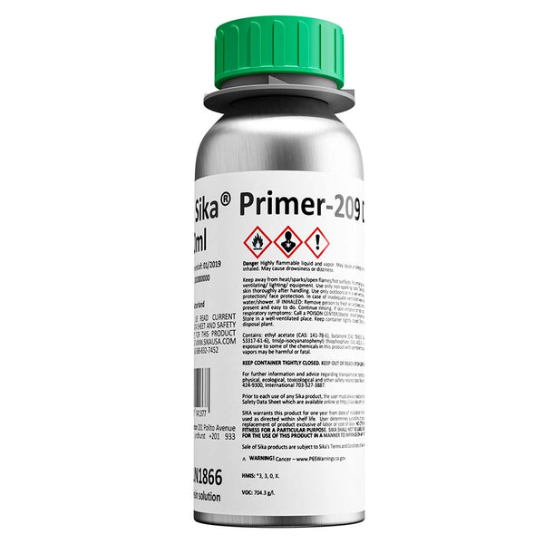 Sika Primer-209 D Black 250ml Bottle [451588] - Image 1