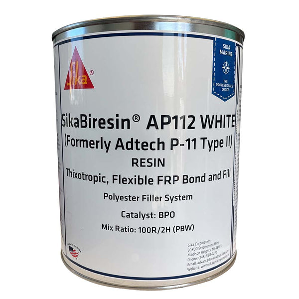 Sika SikaBiresin AP112 White Gallon BPO Hardener Required [606128] - Image 1