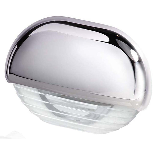 Hella Marine White LED Easy Fit Step Lamp w/Chrome Cap [958126001] - Image 1