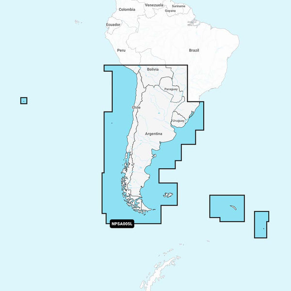 Navionics Platinum+ NPSA005L - Chile, Argentina  Easter Island [010-C1365-40] - Image 1
