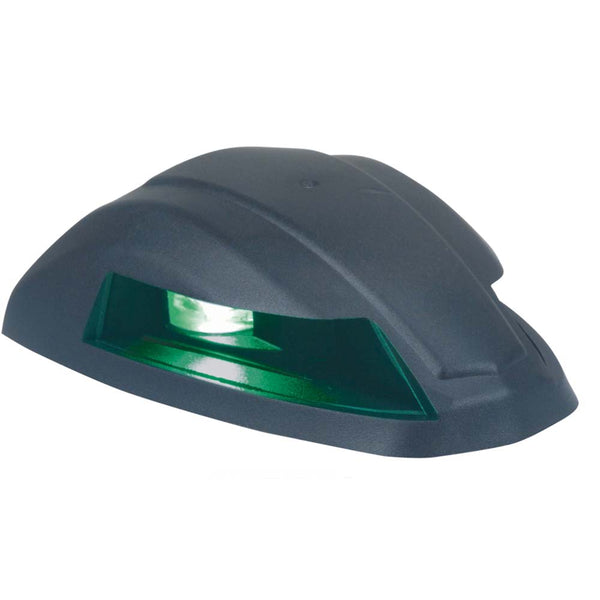 Perko 12V LED Bi-Color Navigation Light - Black Rounded [0655002BLK] - Image 1