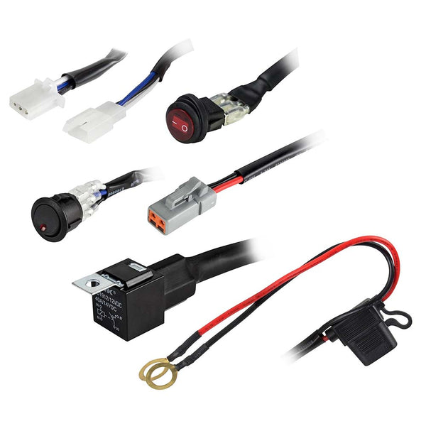 HEISE ATP Wiring Harness  Switch Kit - 1 Lamp Universal [HE-SLWH2] - Image 1
