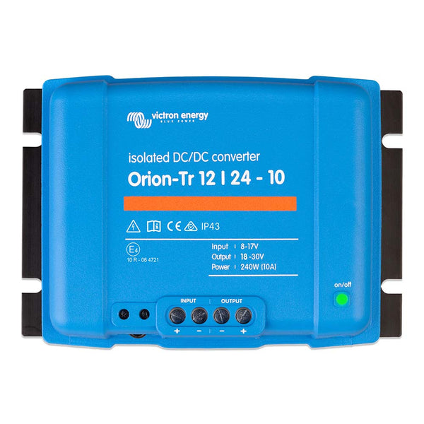 Victron Orion-TR DC-DC Converter - 12 VDC TO 24 VDC - 10A Isolated [ORI122424110] - Image 1