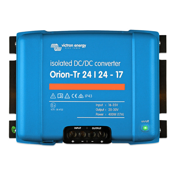 Victron Orion-TR Isolated DC-DC Converter - 24 VDC to 24 VDC - 400W - 17AMP [ORI242441110] - Image 1